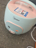 美的（Midea）小电饭煲迷你微压小型家用电饭煲1-2人用电饭锅小电锅宿舍用老式多功能煲汤煮饭煮粥不粘内胆 【趣味小猪煲】一键快煮 1.6L 黑晶防粘内胆 实拍图