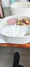 荣事达（Royalstar）电热饭盒加热饭盒免注水上班族热饭神器办公室轻音恒温小巧保温饭盒1.2L一层分格便当盒RFH208 实拍图