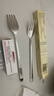 京东京造 叉子 水果叉牛排西餐不锈钢食品用韩式甜品叉【坚固耐用】2只装 实拍图