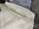 京东京造 90g纯棉毛巾 10A抗菌 A类全棉加厚速干吸水男士女士洗脸巾 3条 实拍图
