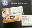 惠普（HP） 955XL原装墨盒 适用惠普8210 8720 8730 7740 7720 7730打印机 955XL大容量四色套装 实拍图