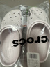 CROCS卡骆驰贝雅儿童洞洞鞋户外包头童鞋沙滩鞋凉鞋拖鞋/207013/207012 裸粉-6PI 35 (215mm) 实拍图