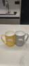 美丽雅漱口杯2个刷牙杯子成人儿童家用加厚便捷洗漱牙缸杯学生情侣套装 实拍图