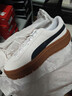 彪马（PUMA）厚底鞋增高小白松糕鞋女款夏季休闲鞋PLATFORM365830 白-黑色-15 39 实拍图