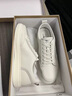 七匹狼男鞋休闲鞋男士小白鞋皮鞋低帮软底板鞋夏季新款鞋透气休闲运动鞋 白色 42 皮鞋码 实拍图