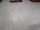 恒踏（HENGTA） 牛力革加厚耐磨地板革塑料地板贴纸环保PVC地贴地胶家用水泥地 白木纹Y105【撕不烂\原料】 实拍图