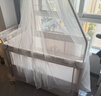 优乐博（ULOP）星梦婴儿床可移动多功能一键折叠拼接婴儿床宝宝用品摇篮摇摇床 豪华顶配 一秒收合折叠床-星河金 折叠婴儿床带蚊帐尿布台-晒图送床垫 实拍图