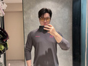 睛姿（JINS）防蓝光大方框男女护目眼镜56%防蓝光辐射轻量父亲节礼物FPC22S253 97B亚光黑色（包装全新升级） 实拍图