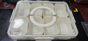 禧天龙pet保鲜盒手提便携水果盒大容量保鲜食品级户外露营野餐盒八分格 实拍图
