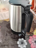 美的（Midea）电热水壶烧水壶养生大功率304食品级不锈钢1800W快烧自动断电泡茶1.7L容量MK-SH17X103【价保618】 实拍图