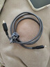 ANKER安克充电线【MIF认证】适用iphone12/13/14手机充电器亲肤type-c转lightning快充数据线 1.8m黑 实拍图