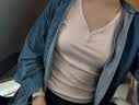 森马（Semir）短袖T恤女夏季短款V领半开襟套头衫紧身正肩2026上衣109326100046 实拍图