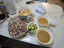 东来顺 内蒙古羔羊原切羊肉片1斤装 火锅食材羊肉卷 清真中华老字号 实拍图