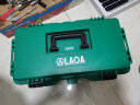 老A (LAOA)多功能防水安全工具箱 带隔层维修塑料箱加厚收纳箱工具箱 加厚17“工具箱 实拍图