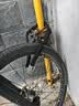 玥玛 自行车链条锁山地公路车防盗锁单车配件 WL304叶片锁芯（无钥匙上锁） 1.2米 实拍图