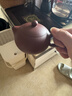 京东京造 宜兴紫砂壶 手工【原矿紫泥】煮茶泡茶壶茶具 西施壶210ml 实拍图