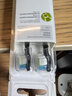 飞利浦（PHILIPS）电动牙刷头W2亮白型官方原装欧洲进口适配钻石1/3/3pro/CI/导航刷系列刷柄  3支装HX6063/96 黑 实拍图