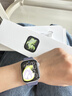 Apple/苹果 Watch S11 智能手表GPS+蜂窝款42毫米银色铝金属表壳雾紫色运动型表带S/M MF9G4CH/B情人节 实拍图