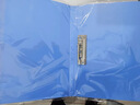 得力（deli）【超级爆款】5只A4金属双强力夹硬文件夹办公用品大容量试卷收纳资料夹诗朗诵签约夹板 33296蓝色 实拍图