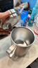 美厨（MAXCOOK）316不锈钢水杯马克杯 双层泡茶杯子办公室家用500ml带盖MCB8951 实拍图