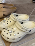 卡骆驰（CROCS）檀健次同款经典洞洞鞋轻便百搭女沙滩鞋包头拖鞋男鞋|10001 深蓝-410(含智必星) 40 (250mm) 实拍图