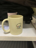 原创ins奶茶小狗杯子可爱陶瓷杯ins风礼盒装少女情侣马克杯水杯 郁金香小熊【单杯】1个350ml 实拍图