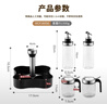 美厨（MAXCOOK）油壶调料盒调料罐 调料套装玻璃调料瓶油瓶盐罐调味罐 MCPJ6056 实拍图