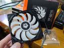 ID-COOLING9CM薄扇 无光机箱风扇 PWM温控 可适用ITX下压式电脑散热器风扇 9015规格  TF-9215-K 实拍图