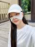 特步（XTEP）蝴蝶防晒面罩男女漏口鼻夏季户外防紫外线口罩护眼角遮阳跑步专用 实拍图