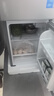 志高（CHIGO）小冰箱迷你小型家用冷藏冷冻两用宿舍出租房用双门办公室电冰箱节能省电 【一级能效】66L银色【全国联保丨节能省电】 实拍图