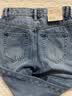 森马（Semir）森柔|牛仔裤女春季含莱赛尔做旧长裤舒适基础阔腿裤103125124001A 实拍图
