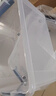禧天龙塑料衣物收纳箱玩具整理箱车载储物箱55L 透明 1个装 带轮 实拍图