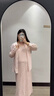 普雷芳孕妇连衣裙夏季2026新款高级感背心裙套装防晒衬衫上衣洋气孕妇装 粉色背心裙【优质推荐版】 XL(建议130-150斤) 实拍图