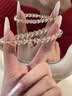 中国黄金（CHINA GOLD）白水晶手链女2026新款转运珠金手串结婚纪念日礼物送老婆女友生日 实拍图