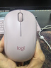 罗技（Logitech）M221轻音鼠标 无线鼠标 办公鼠标 对称鼠标 带无线微型接收器 茱萸粉 实拍图