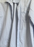 百搭纯棉衬衫翻领长袖宽松女装上衣休闲衬衣女夏衣服新款 蓝色 2XL 实拍图