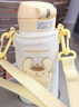 膳魔师（THERMOS）316L不锈钢保温杯男女士儿童学生高颜值水杯生日礼物TCMO 布丁狗内附杯包 350ml 实拍图
