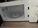 海尔（Haier）快捷微波炉 360°转盘加热 旋转操作易洁内胆 家用小型 老人适用 HW-M20T1W HW-M20T2B 厨房电器 实拍图