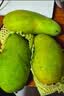 集南鲜  四川凯特芒果 新鲜热带青皮黄皮大芒果 当季香甜水果芒果整箱 含箱5斤  单果401g起  净4.5斤 实拍图