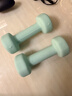 Keep哑铃女士健身家用彩色浸塑环保手铃亚铃全身塑形浅绿1.5kg*2 实拍图