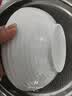 7英寸纯白霜月盘牛肉面餐具碗创意商用家用大汤碗釉彩简约高级碗 7英寸纯白横纹碗【2只装】 实拍图
