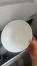奥美优（AOmeiyou）简约深碗陶瓷盘家用碗沙拉碗深汤碗汤盘可微波炉横纹7英寸*4只 实拍图