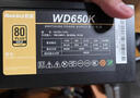航嘉（Huntkey）WD650K 金牌650W电脑电源（80PLUS金牌/单路50A/全电压/LLC+SR+DC-DC/智能温控/3A大作） 实拍图