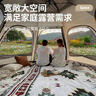 狼行者 帐篷户外露营全自动六角帐篷便携式可折叠防晒加厚lxz-1151-1101 实拍图