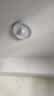 ARROW箭牌照明 风扇灯led吸顶卧室灯现代简约静音电扇灯中山灯具 白色 50CM64W【智能+摇头+强风】 实拍图