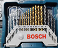 博世（BOSCH）圆柄钻头混合套装含镀钛麻花钻头 30支钻头套装混合（30件套） 实拍图