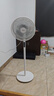 美的（Midea）【飓风节能】七叶柔风立式电风扇/家用轻音落地扇/台式小型风扇/大风力遥控定时摇头风扇 SAH35BSJ 实拍图