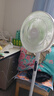 美的（Midea）【幸运草安睡1S】一级能效直流变频声控电风扇家用遥控卧室静音落地扇台式桌面抗菌大风力转页扇 实拍图