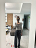 小匠材亚克力软镜子贴墙自粘穿衣镜全身镜宿舍家用试衣镜宿舍镜子60*150 实拍图