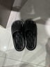 百慕倾臣买一送一拖鞋女夏季室内家居浴室洗澡防滑情侣一对按摩凉拖鞋男士 白色+黑色 38-39 +42-43 实拍图